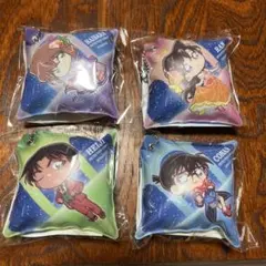 名探偵コナン くら寿司 クッションチャーム 4個セット