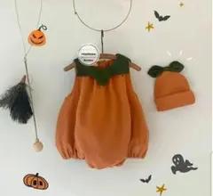 ハロウィン かぼちゃ コスチューム 80cm