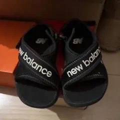 new balance ブラック サンダル サイズ14