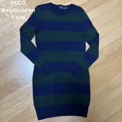 POLO RALPH LAUREN ニットワンピースSサイズ
