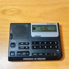 動作品】EDEC SDE-200 SDリピーター 英語学習 録音再生のサムネイル