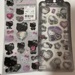 ハローキティ　ギャルキティ　キラキララインストーンシール　ドロップジェリーシール