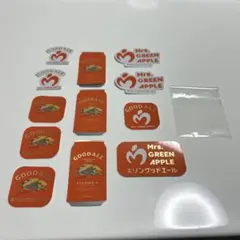 Mrs. GREEN APPLE×KIRINグッドエールステッカー12枚