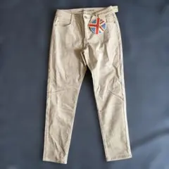 新品タグ付き　HK WORKS LONDON コーデュロイパンツ ベージュ　Sのサムネイル