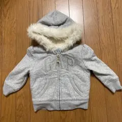 babyGap グレー ジップアップアウター 2歳用