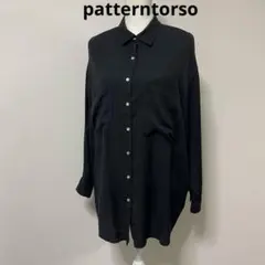 アンティカ パターントルソ レディース ビッグポケットシャツ トップス FREE