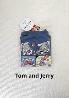 トムジェリ　半袖　Tシャツ 水色　新品未使用Tom and Jerry