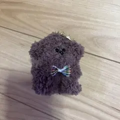 モコモコ犬モールドール キーホルダー