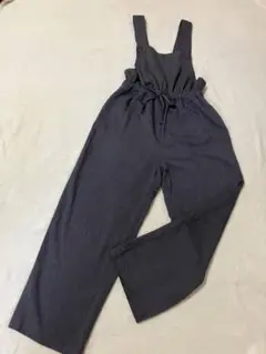 グレー系　オールインワン