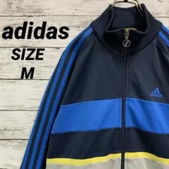 【希少デザイン】adidas アディダス トラックジャケット ジャージ 刺繍ロゴ