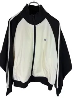 CIRCUS ジップアップジャケット ホワイト/ブラック　Free