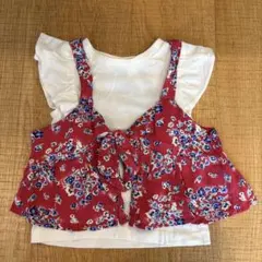 BREEZE 花柄チュニックトップス