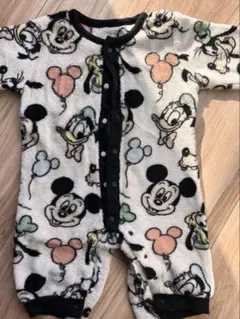 ミッキーマウス フリースロンパース