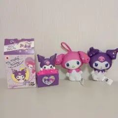 マクドナルド　ハッピーセット　マイメロディ クロミぬいぐるみ シャボン玉　セット