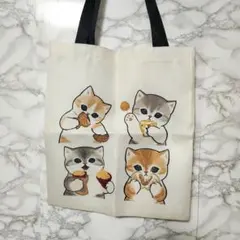 mofusand 神社参り猫のイラスト トートバッグ - メルカリ