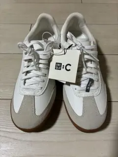 ユニクロc スウェードコンビネーション スニーカー