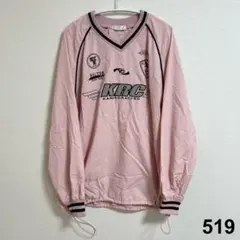 FUN ファン ユニフォームプルオーバー ピンク F