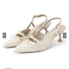 ダブルリボンストラップパンプス[gd1642]