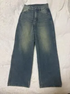 WEGO ストレートデニムパンツ