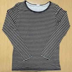 ハートマーケット　ボーダー長袖Tシャツ　薄手　Sサイズ
