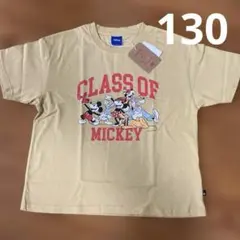 【新品】子供服　半袖Tシャツ　Tシャツ　ミッキー　ディズニー　130