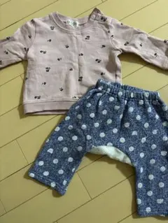 まとめ売り　女の子　冬　秋　かわいい　おしりもこもこ　くまさん　花柄　西松屋