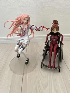 ギルティクラウン　フィギュア　桜満真名&篠宮綾瀬　セット