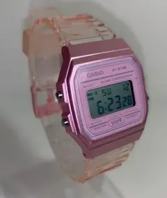 ★CASIO カシオ F-91W ピンク チープカシオ チプカシ