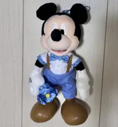 ミッキー ブルーエバーアフター ぬいぐるみバッジ