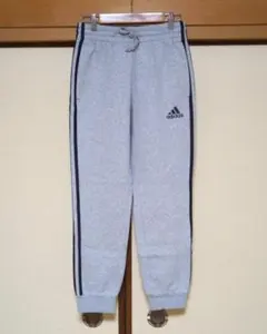 adidas アディダス トラックパンツ グレー Sサイズ 裏起毛