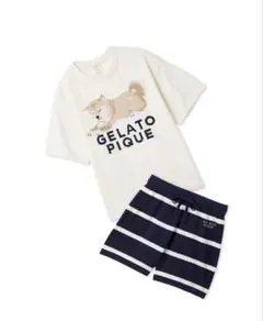 GELATO PIQUEジェラピケ柴犬ジャガードプルオーバー＆ショートパンツ CAT&DOG】柴犬ジャガードプルオーバー(ウェア)｜ルームウェア