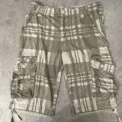 WEARFIRST カーゴショートパンツ チェック柄のサムネイル