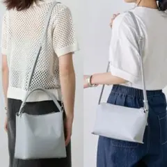 ２個セット　COLONY2139　ライトグレー ショルダーバッグ