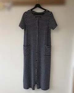 SALE早い者勝ち【ベルメゾン】美品マタニティ２ＷＡＹ半袖ワンピースパジャマ