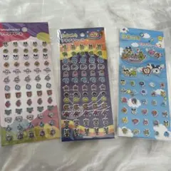 Tamagotchiキャラクターシール3シートセット
