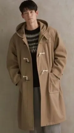 美品THE SHOP TK ウールライクダッフルコート