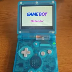 ゲームボーイアドバンスSP ルミナスブルーアンドクリア