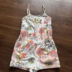 ベビーGAP花柄ロンパース（ホワイト・ピンク・オレンジ）