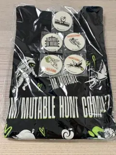 ミセスグリーンアップル　イミュータブルハント tシャツ　缶バッジ６個セット ミセスグリーンアップル イミュータブルハント Tシャツ 缶バッジ6個