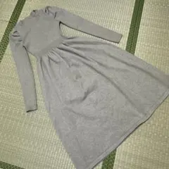 最終値下げ Dazy グレー ニットワンピース Mサイズ