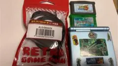 【ジャンク品】 ゲームボーイアドバンス SP 本体 ポケモン エメラルド セット