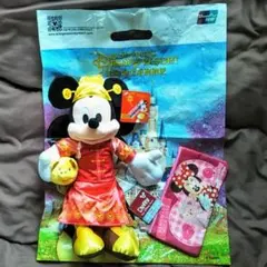 上海ディズニー 2019年春節限定ミッキー、ダッフィーペンケース、ショッパー