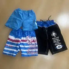 男の子水着 3点セット 110㎝、120㎝、140㎝