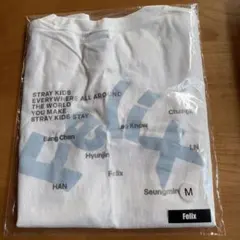 StrayKids RUN IT JAPAN Tシャツ　フィリックス　Mサイズ