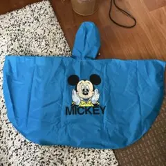 ミッキーマウス　キッズ　レインポンチョのサムネイル