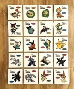 【コンプ】ポケモンデコキャラシール120弾
