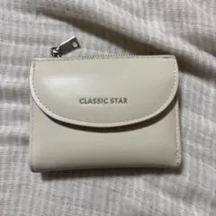CLASSIC STAR アイボリー 二つ折り財布のサムネイル