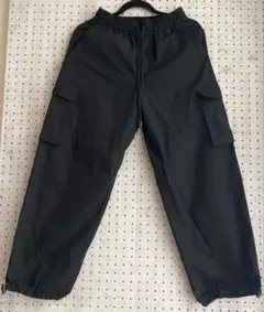 GU カーゴパンツ ブラック 221-346170 Sサイズ