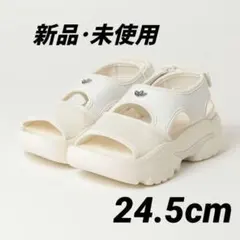 オズガイア サンダル アディダスオリジナルス adidas 厚底 ホワイト