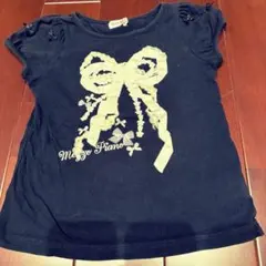 mezzo piano 黒 Tシャツ 120サイズ